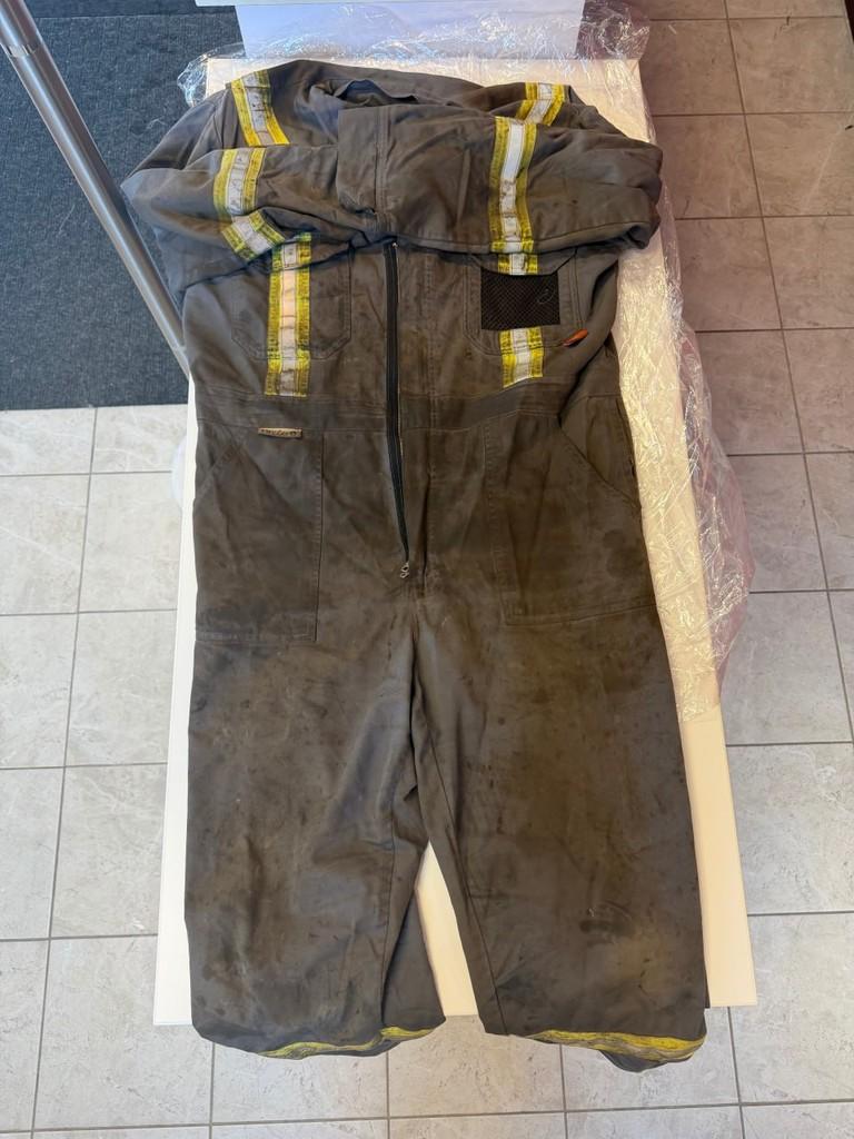 Coveralls Cleaning - Before and After
